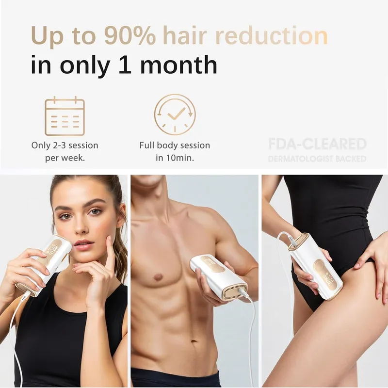 Amotaos IPL Laser Hair Removal Device for Women & Men