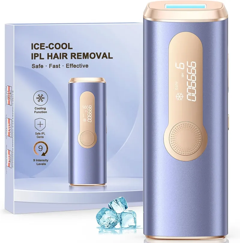 Amotaos IPL Hair Removal with Ice-Cooling System